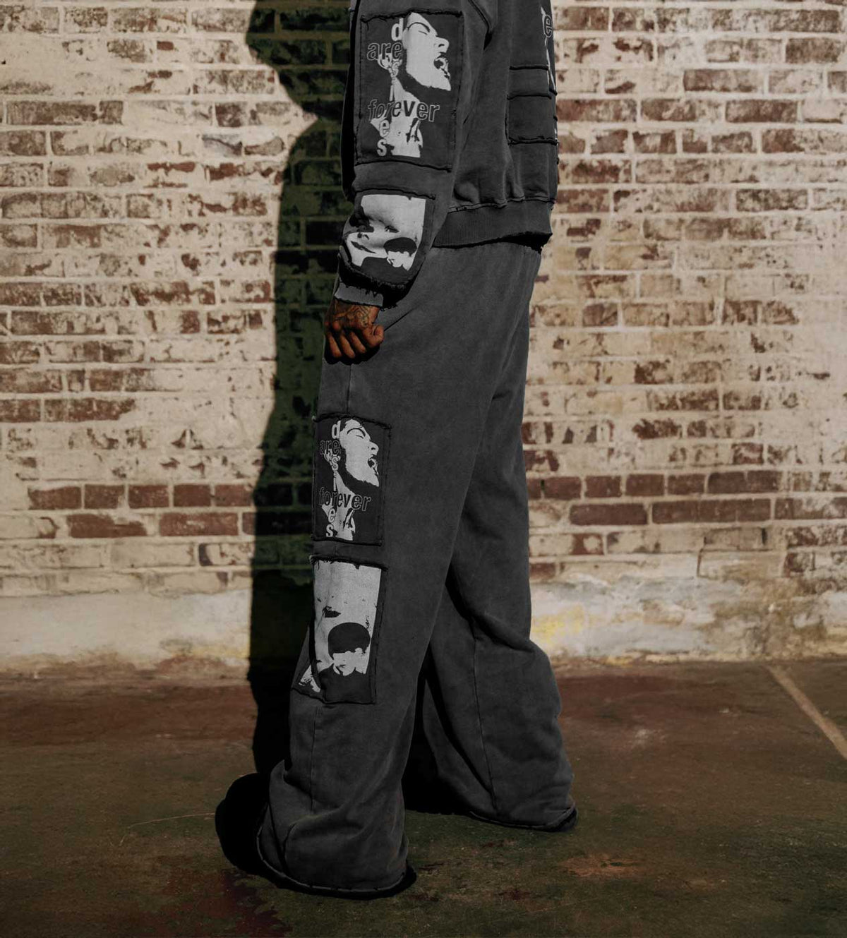 Matiere De Desirs Encore Sweatpants Washed Black