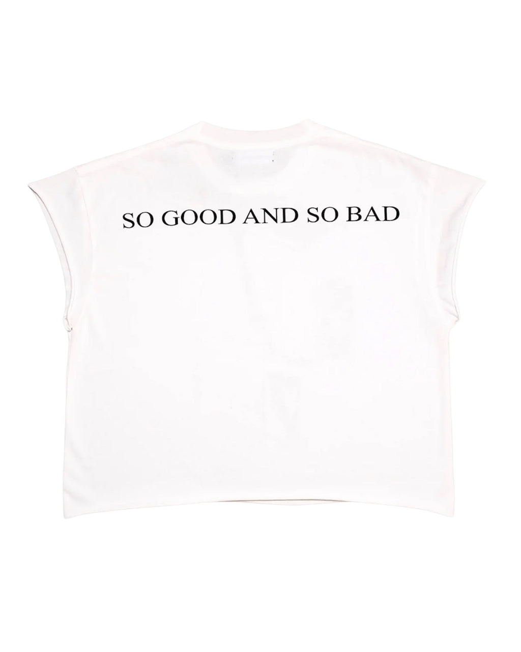 Bottega Desires Fire Of Desires Cutoff Tee White