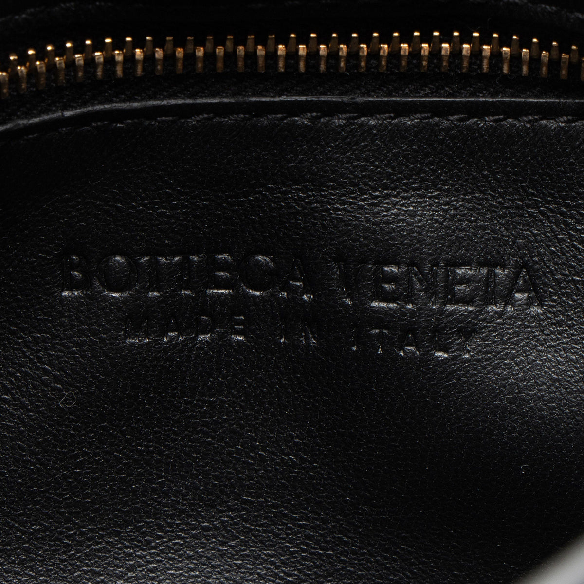 Bottega Veneta Lambskin Cassette Chain Maxi Shoulder Bag - Black