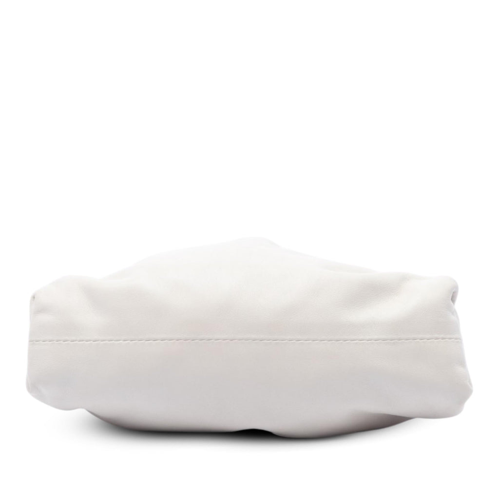 Bottega Veneta Lambskin The Mini Pouch Crossbody Bag - White