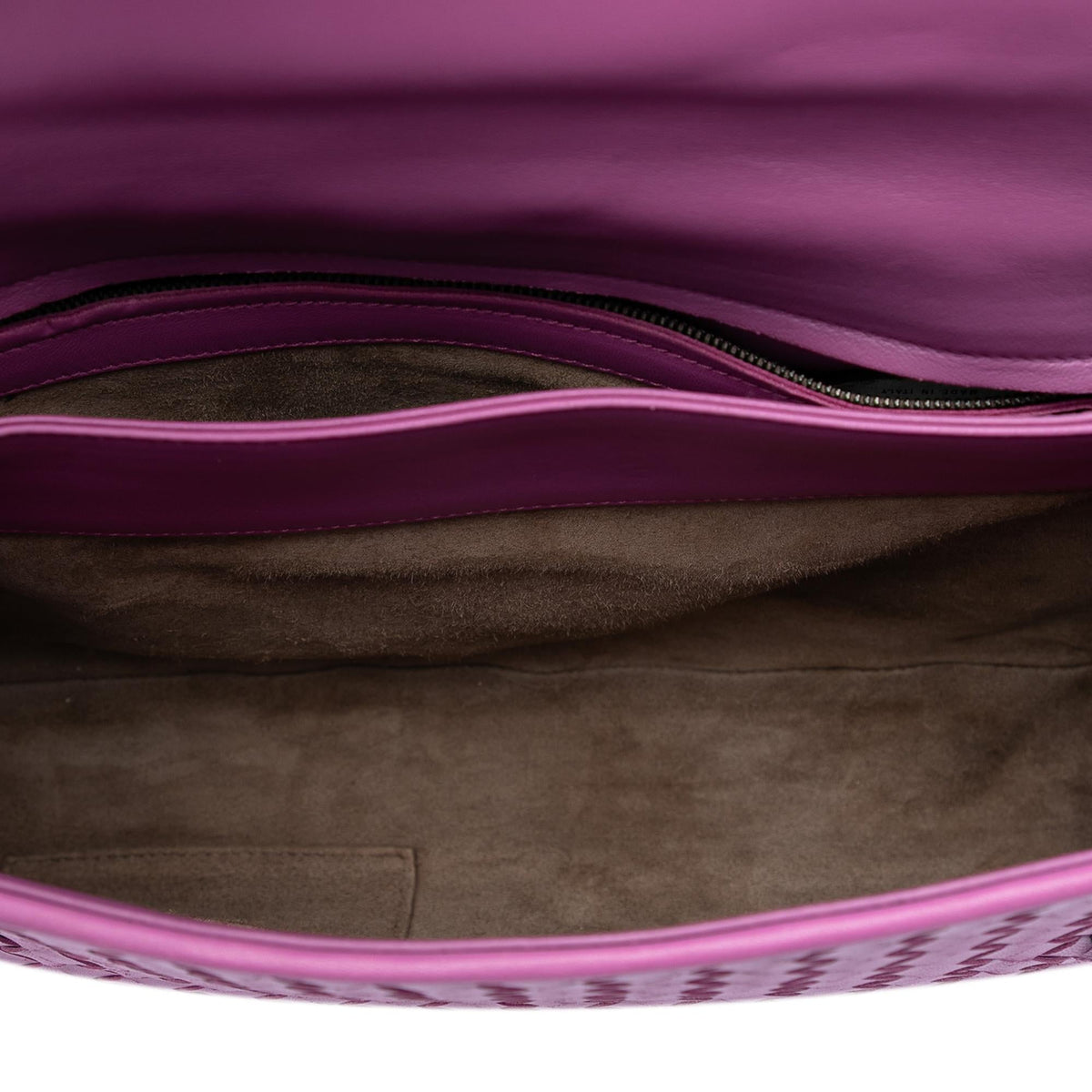 Bottega Veneta Medium Nappa Intrecciato Olimpia Shoulder Bag - Purple