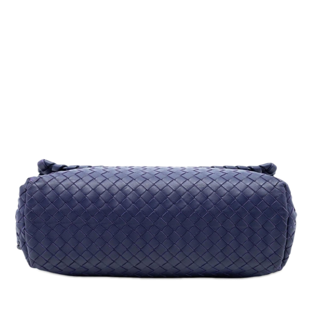 Bottega Veneta Medium Nappa Intrecciato Olimpia Shoulder Bag - Blue
