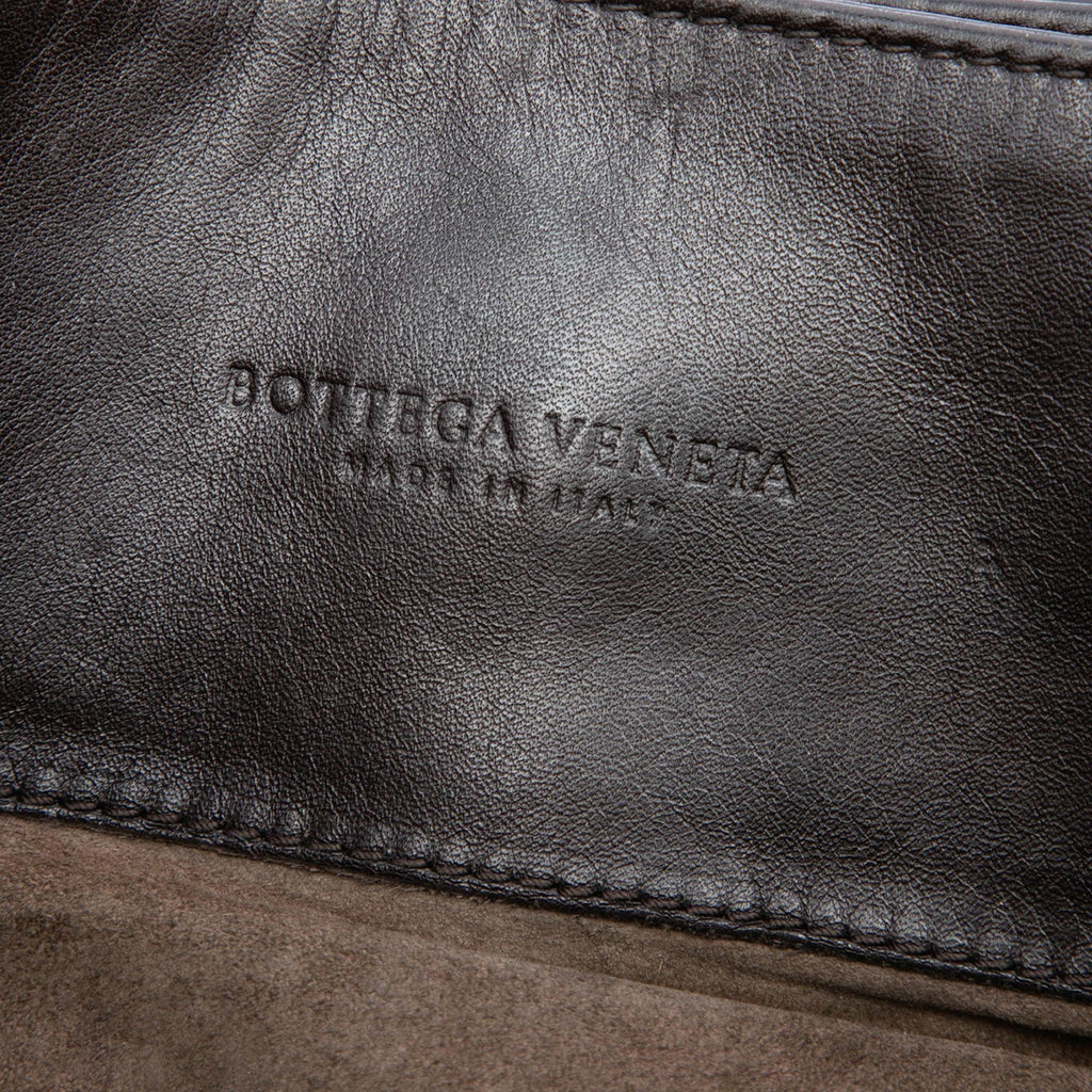 Bottega Veneta Medium Nappa Intrecciato Roma Tote Bag - Brown