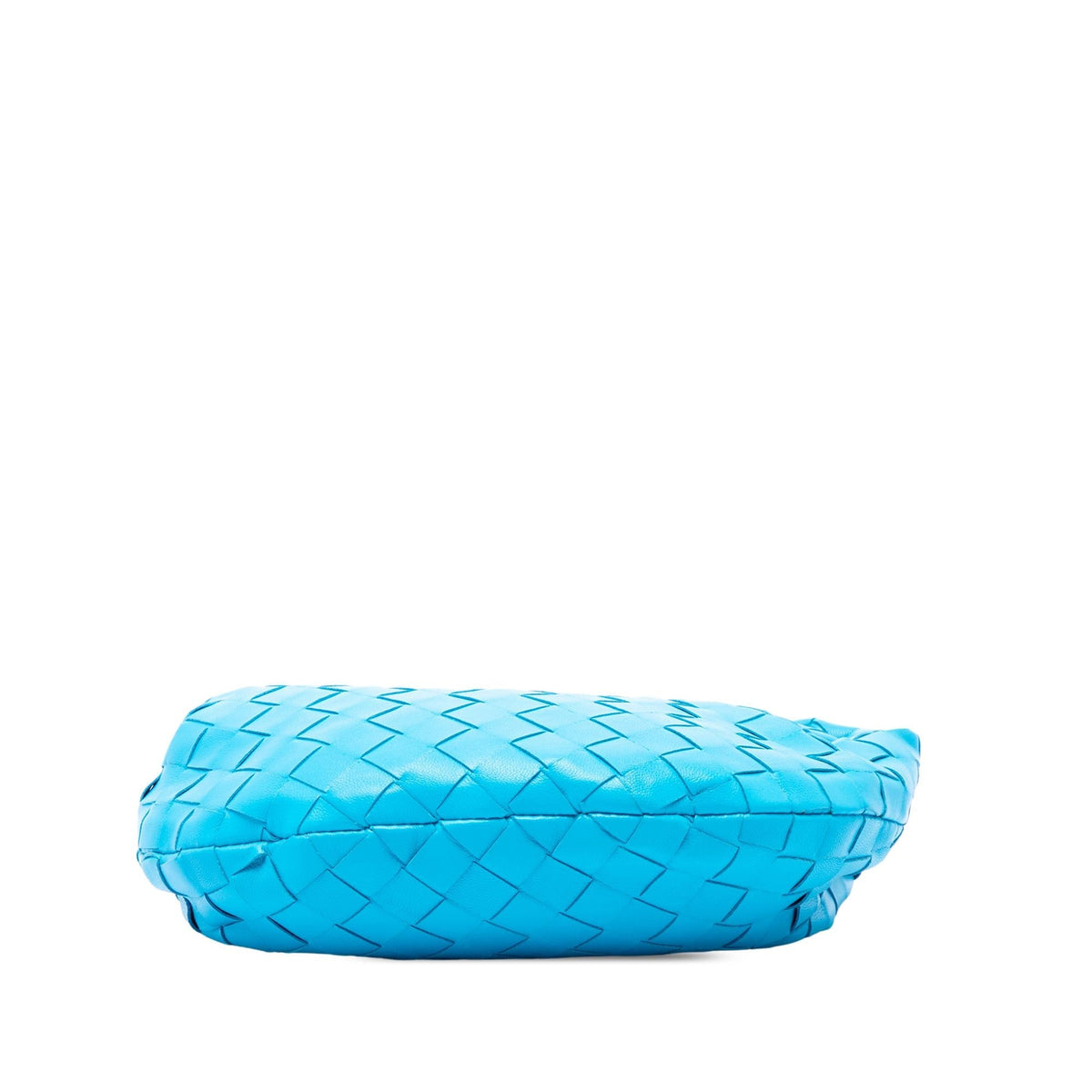 Bottega Veneta Mini Nappa Intrecciato Jodie Hobo Bag - Blue