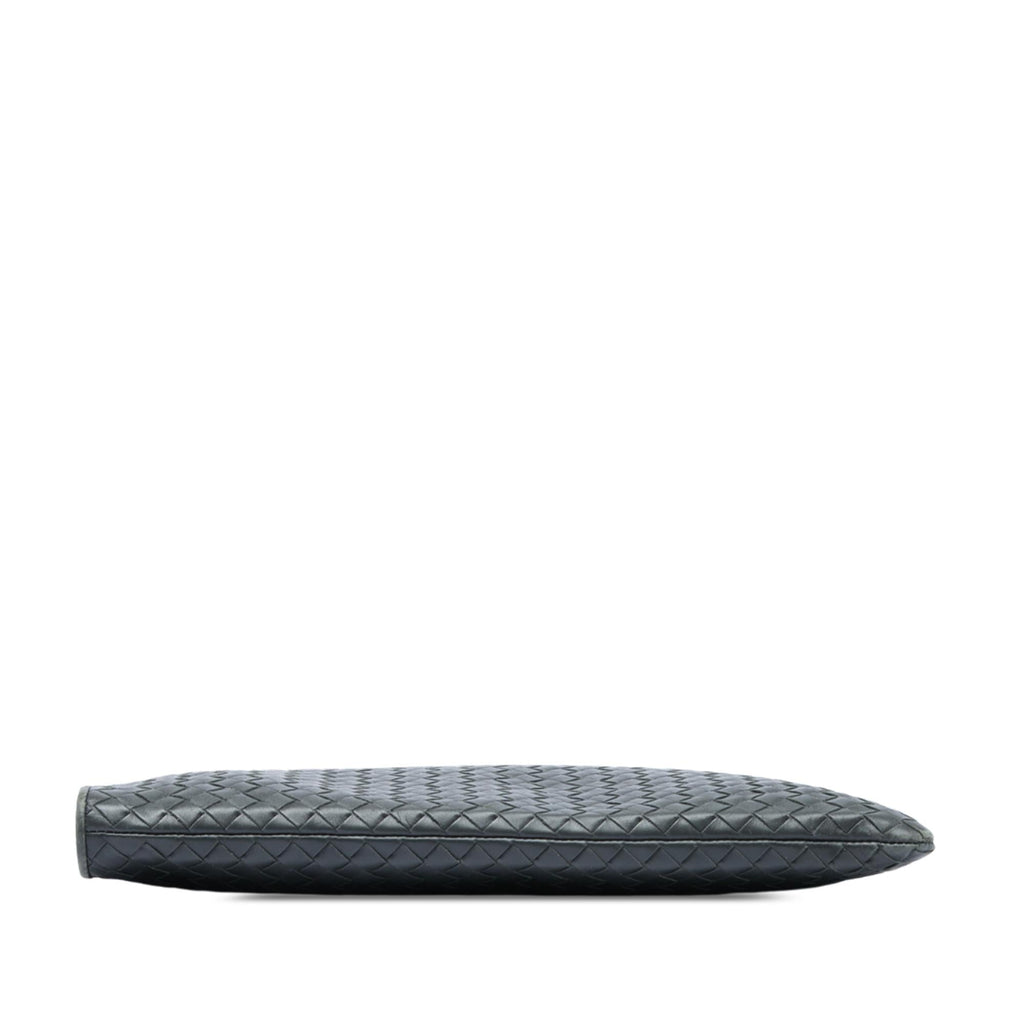 Bottega Veneta Nappa Intrecciato Clutch - Grey
