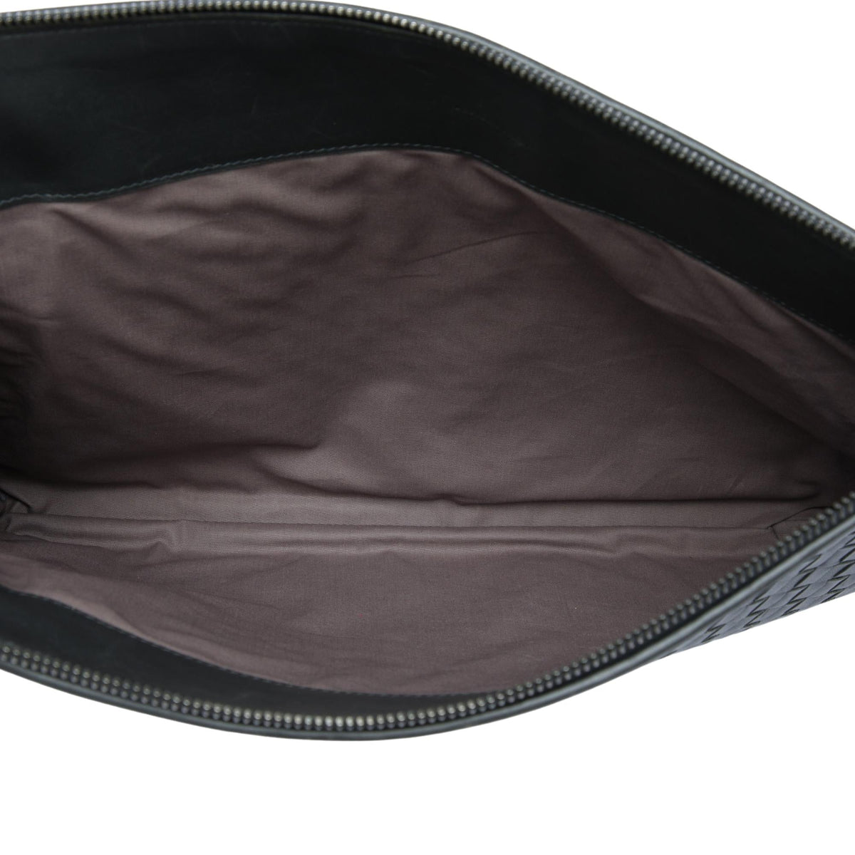 Bottega Veneta Nappa Intrecciato Clutch - Grey
