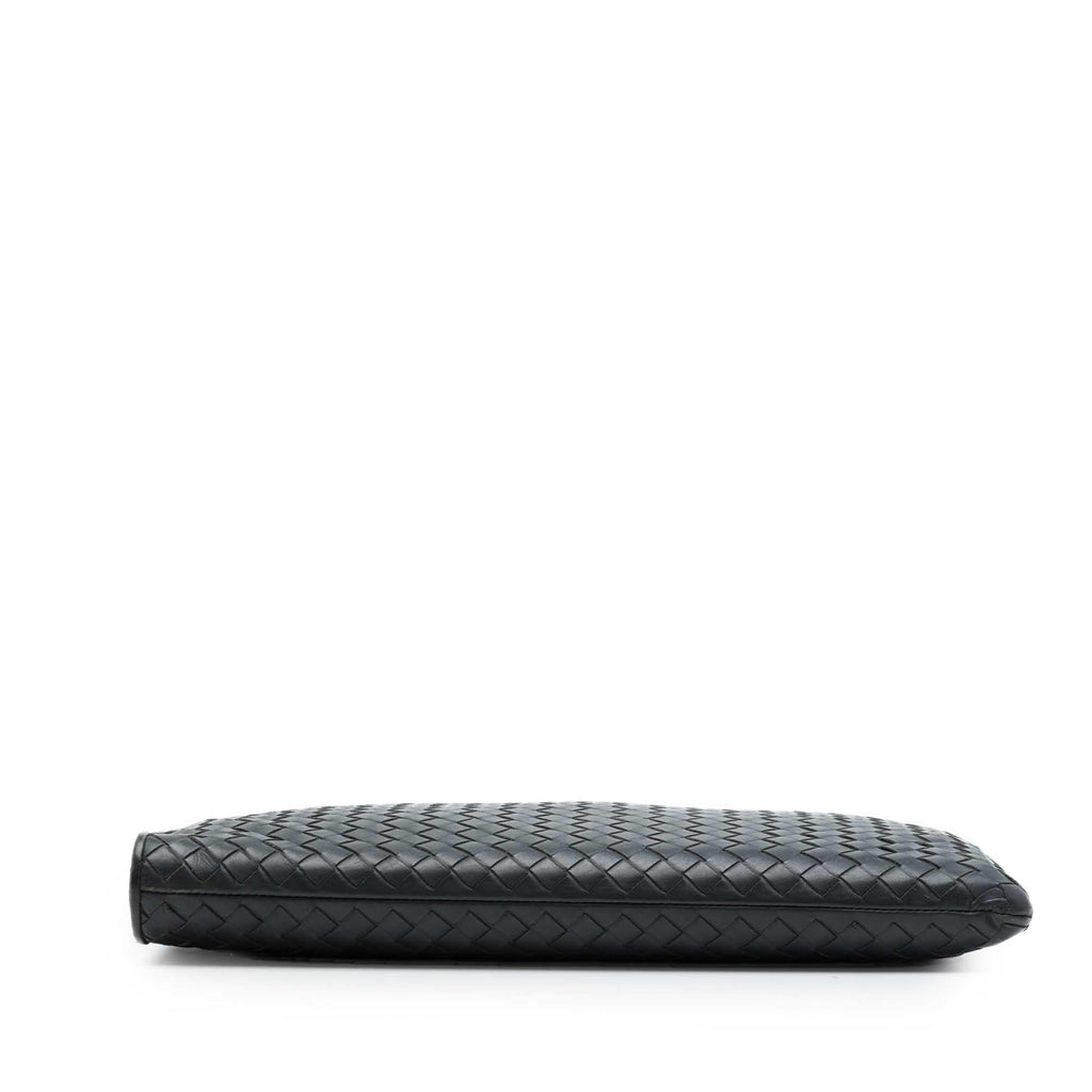 Bottega Veneta Nappa Intrecciato Clutch - Grey