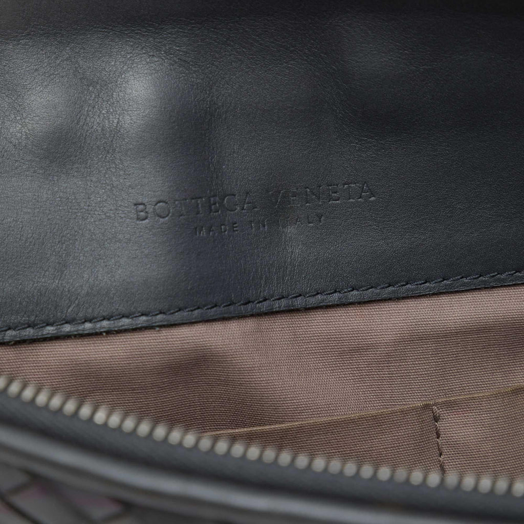 Bottega Veneta Nappa Intrecciato Clutch - Grey