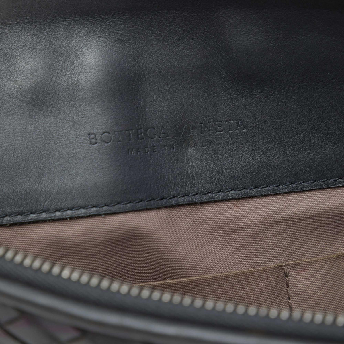 Bottega Veneta Nappa Intrecciato Clutch - Grey