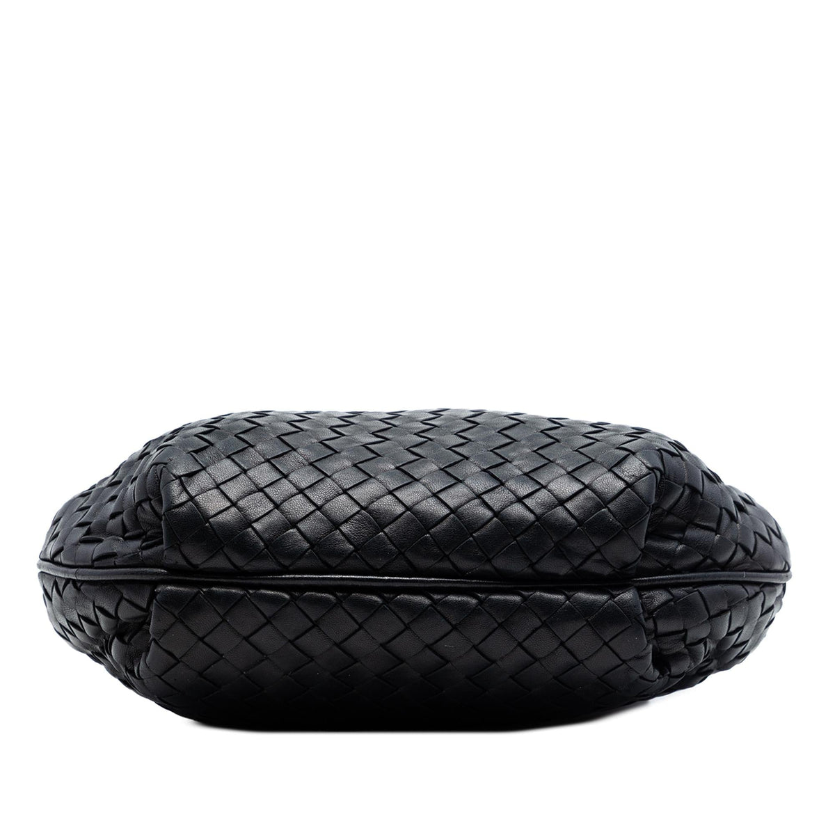 Bottega Veneta Nappa Intrecciato Crossbody Bag - Black