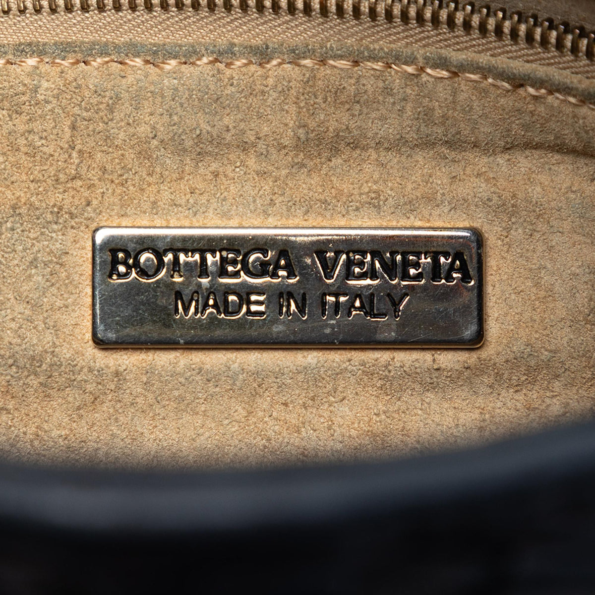 Bottega Veneta Nappa Intrecciato Crossbody Bag - Black
