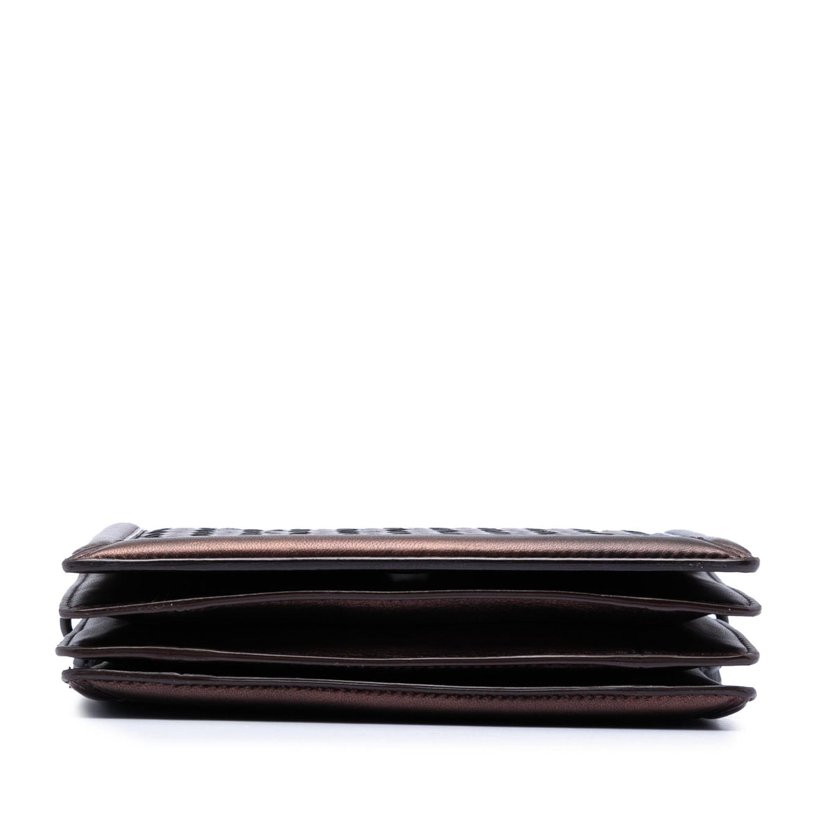 Bottega Veneta Nappa Intrecciato Montebello Crossbody Bag - Brown