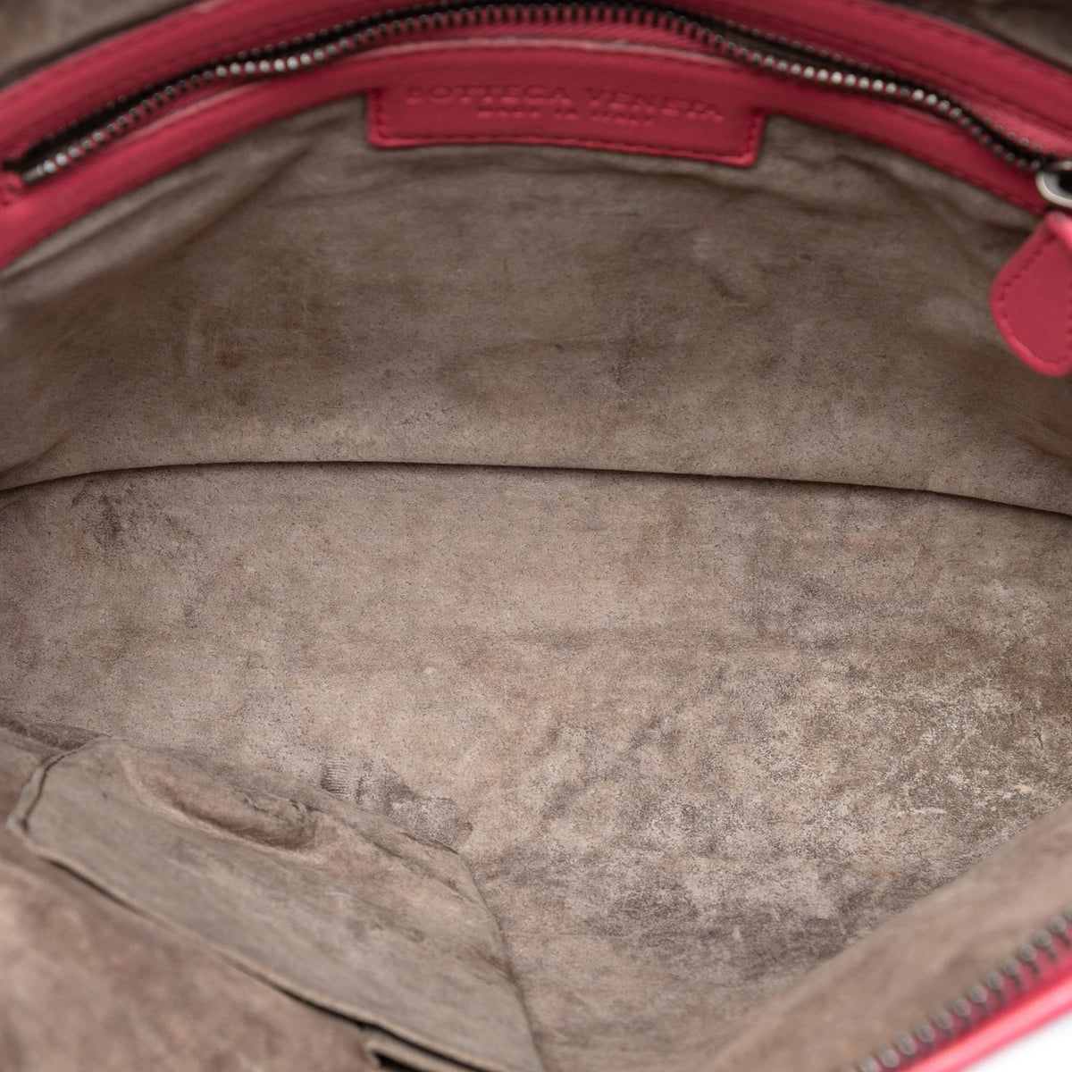 Bottega Veneta Nappa Intrecciato Nodini Crossbody Bag - Pink