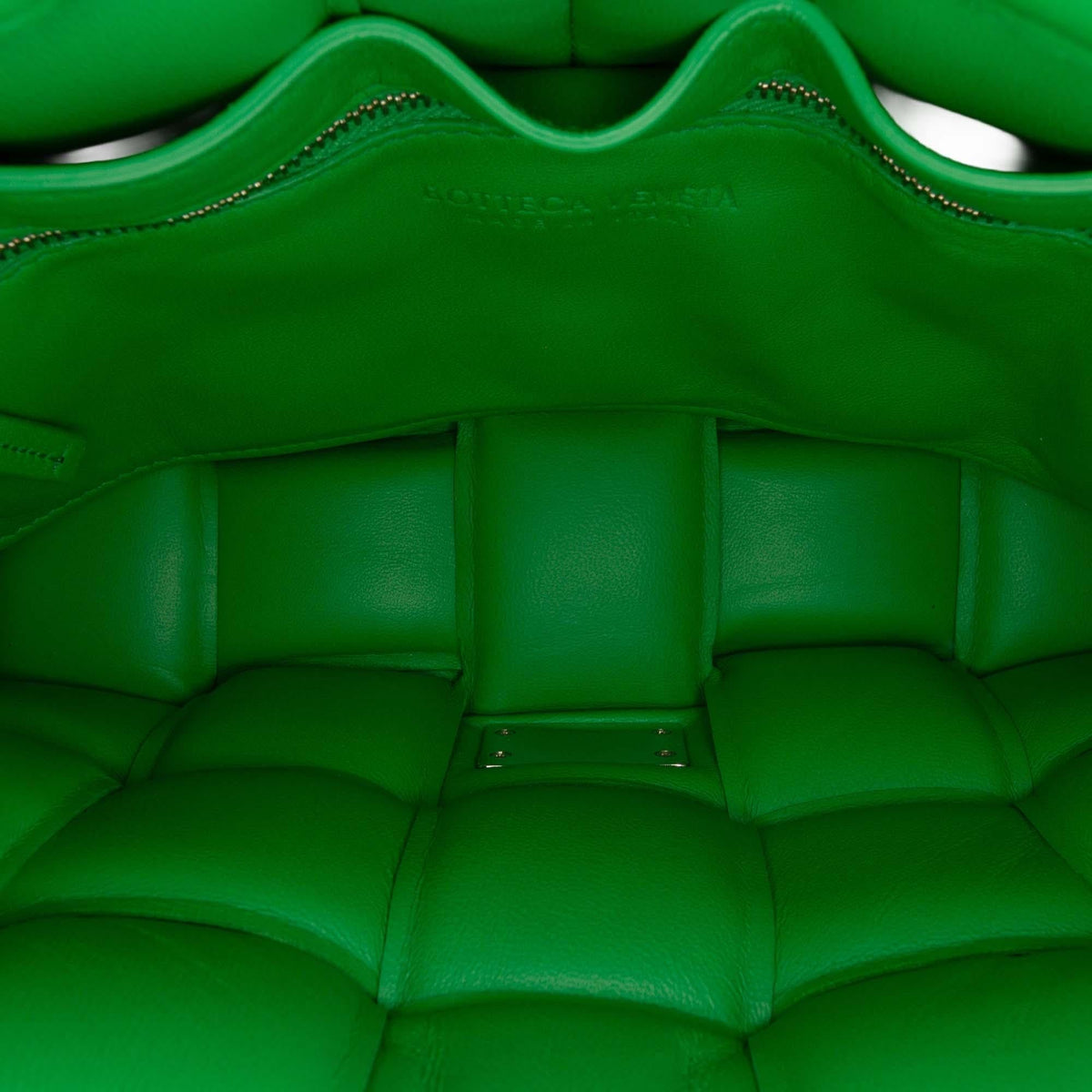 Bottega Veneta Nappa Intrecciato Padded Cassette Crossbody Bag - Green