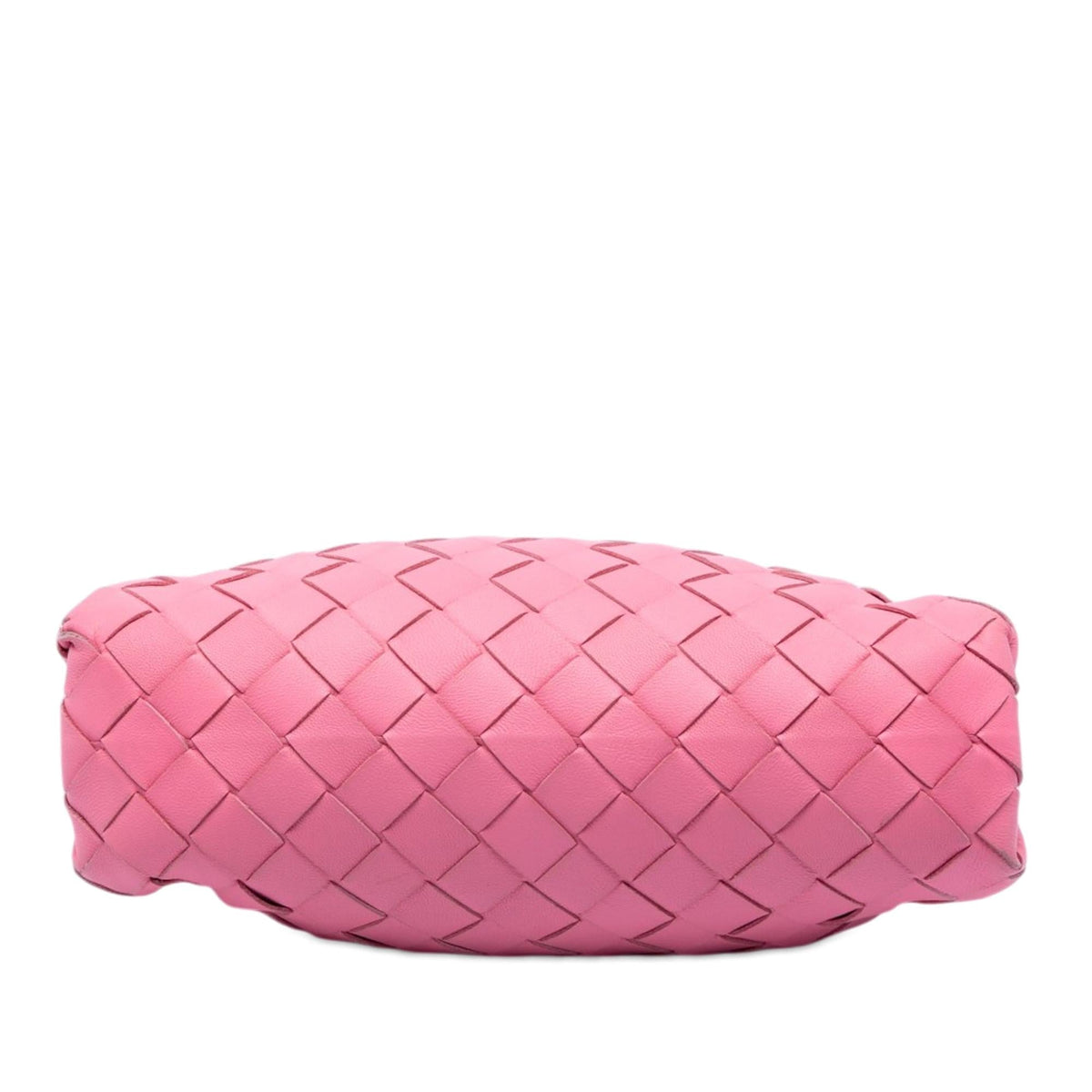 Bottega Veneta Nappa Intrecciato The Mini Pouch Crossbody Bag - Pink