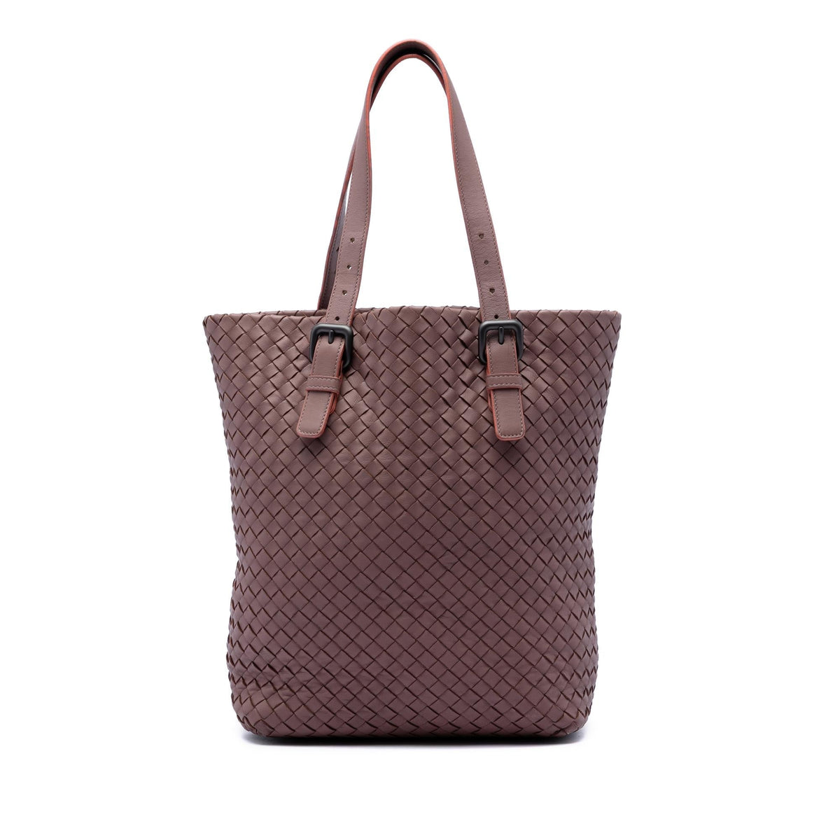 Bottega Veneta Nappa Intrecciato Tote Bag - Pink