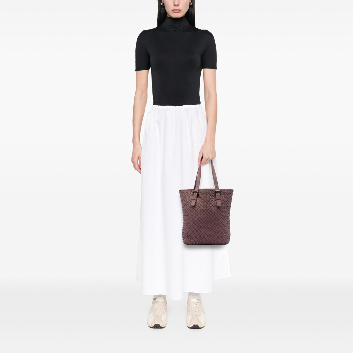 Bottega Veneta Nappa Intrecciato Tote Bag - Pink