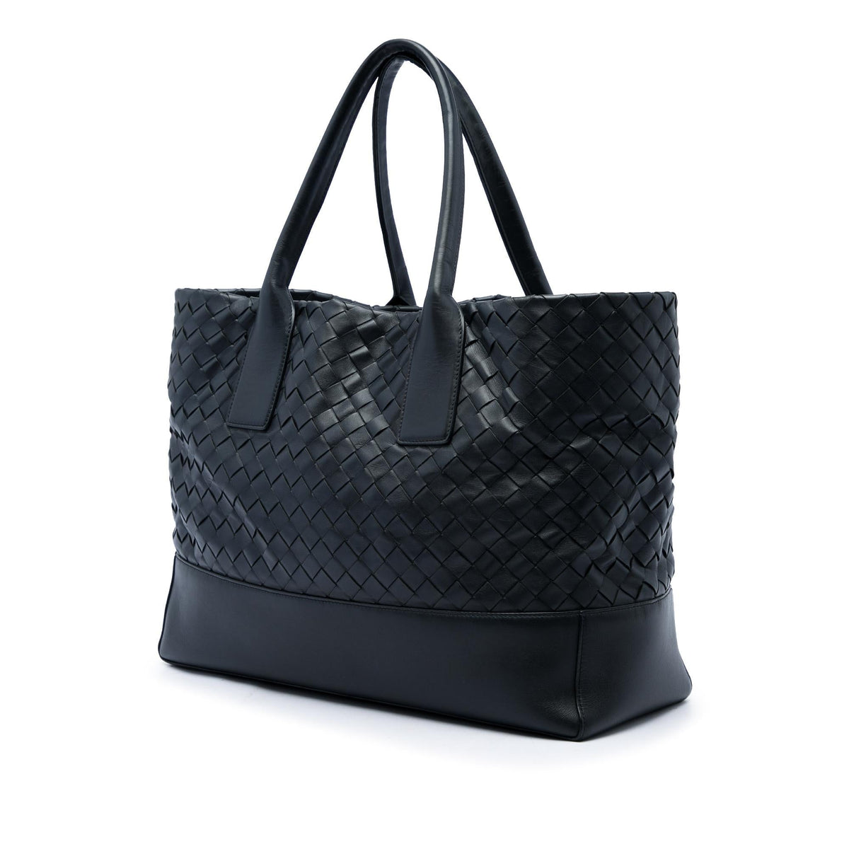 Bottega Veneta Nappa Intrecciato Tote Bag - Black