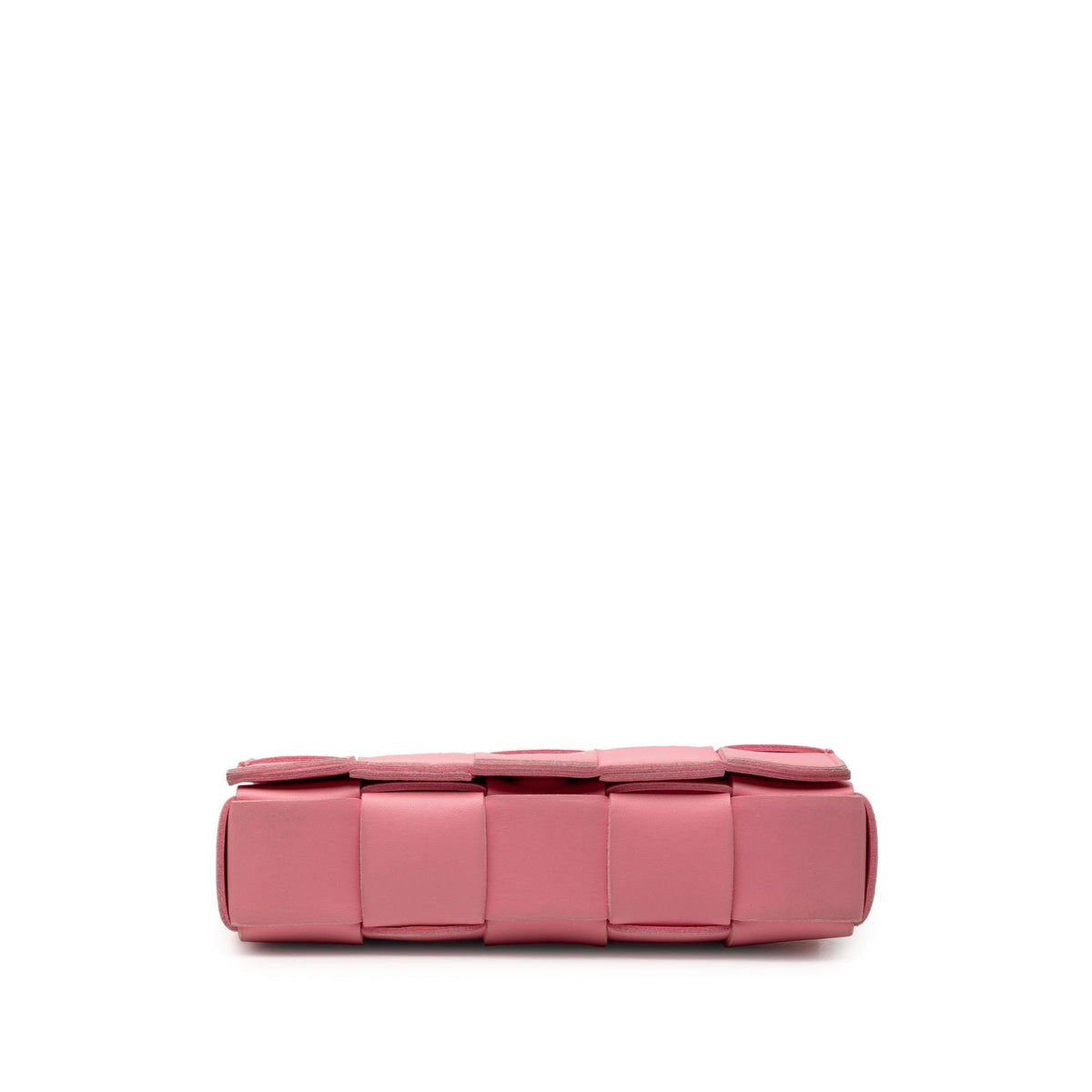 Bottega Veneta Small Nappa Intrecciato Cassette Crossbody Bag - Pink