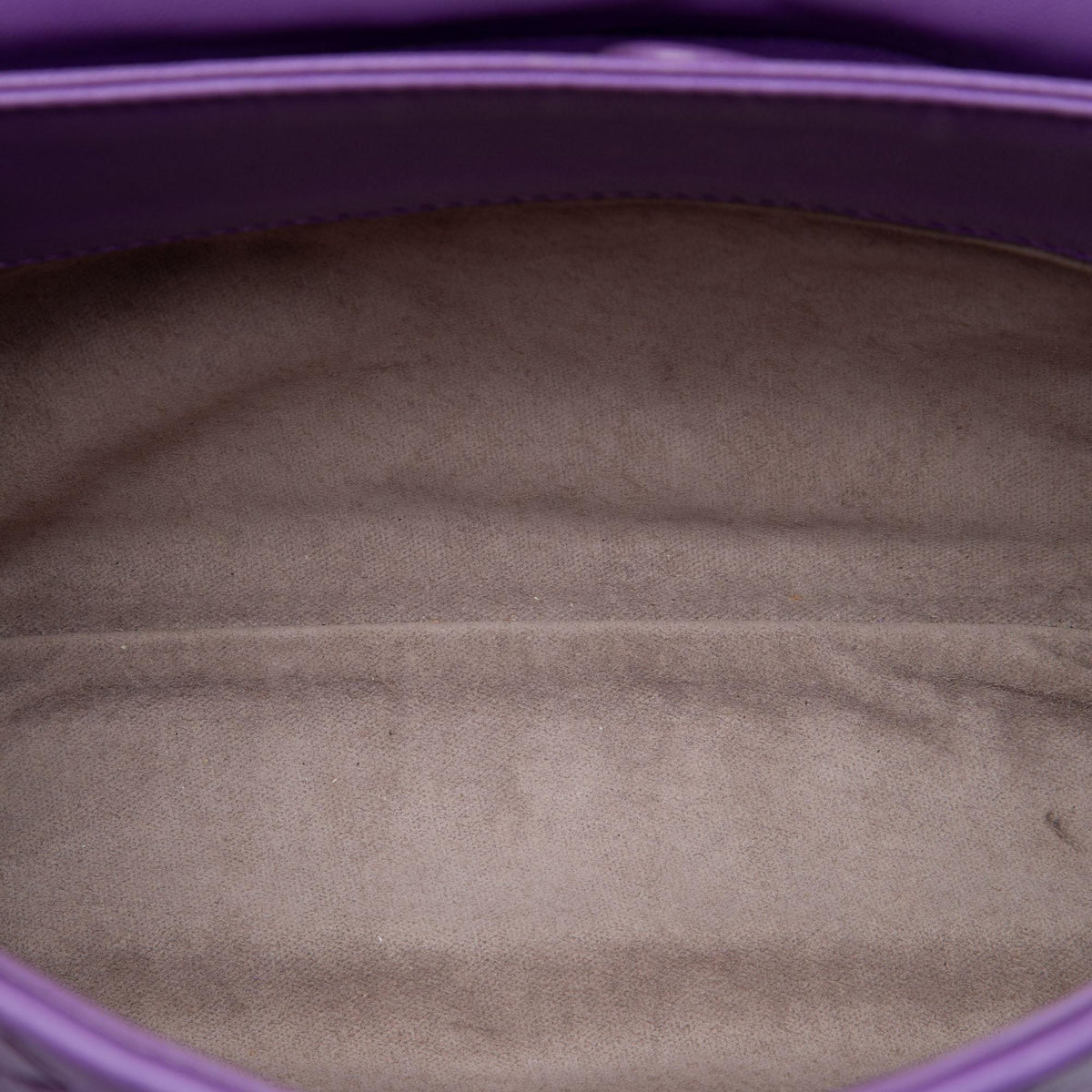 Bottega Veneta Small Nappa Intrecciato Olimpia Crossbody Bag - Purple