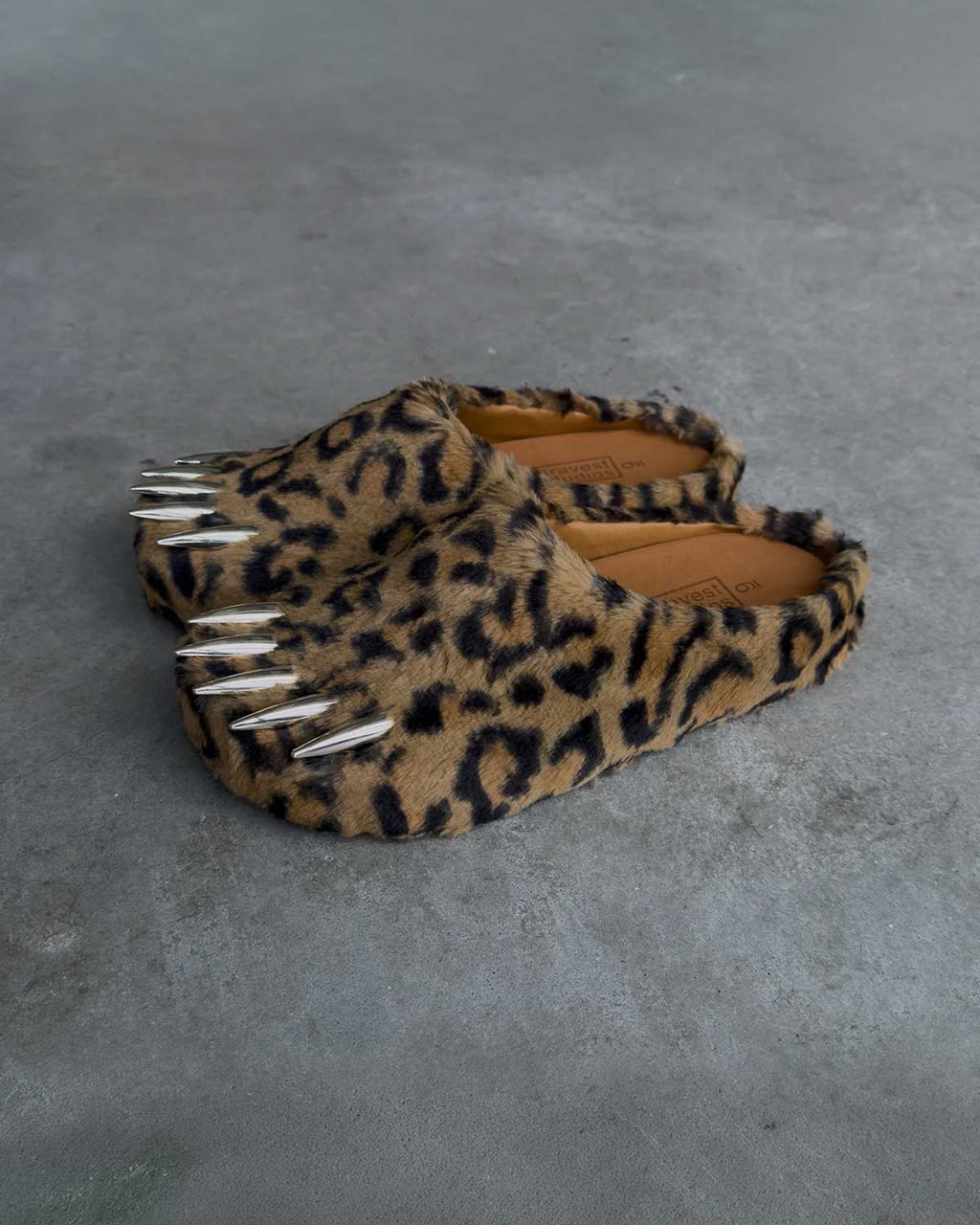 Bravest Studios Bear Claw Mule Leopard Print