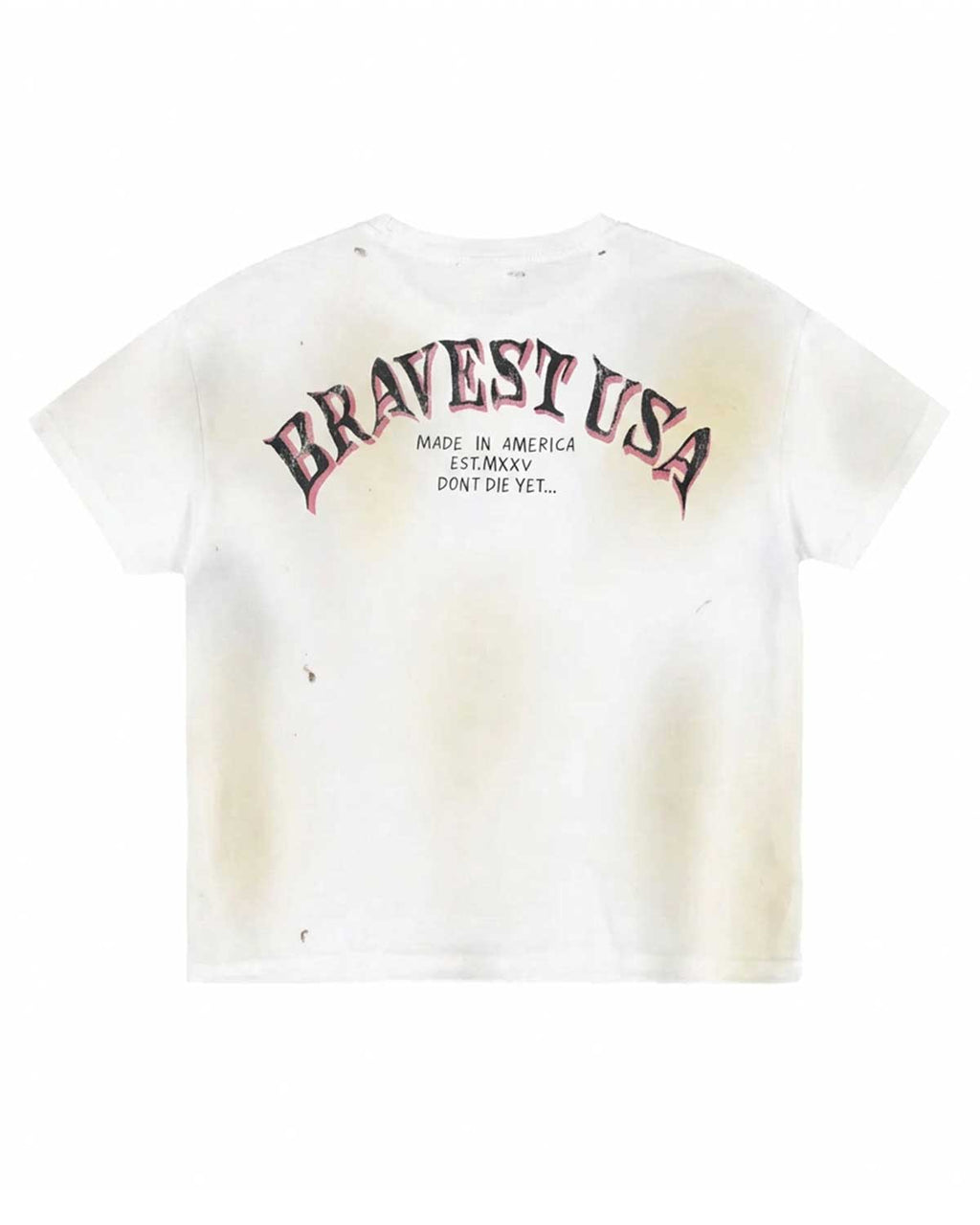 Bravest Studios Crest Tee White