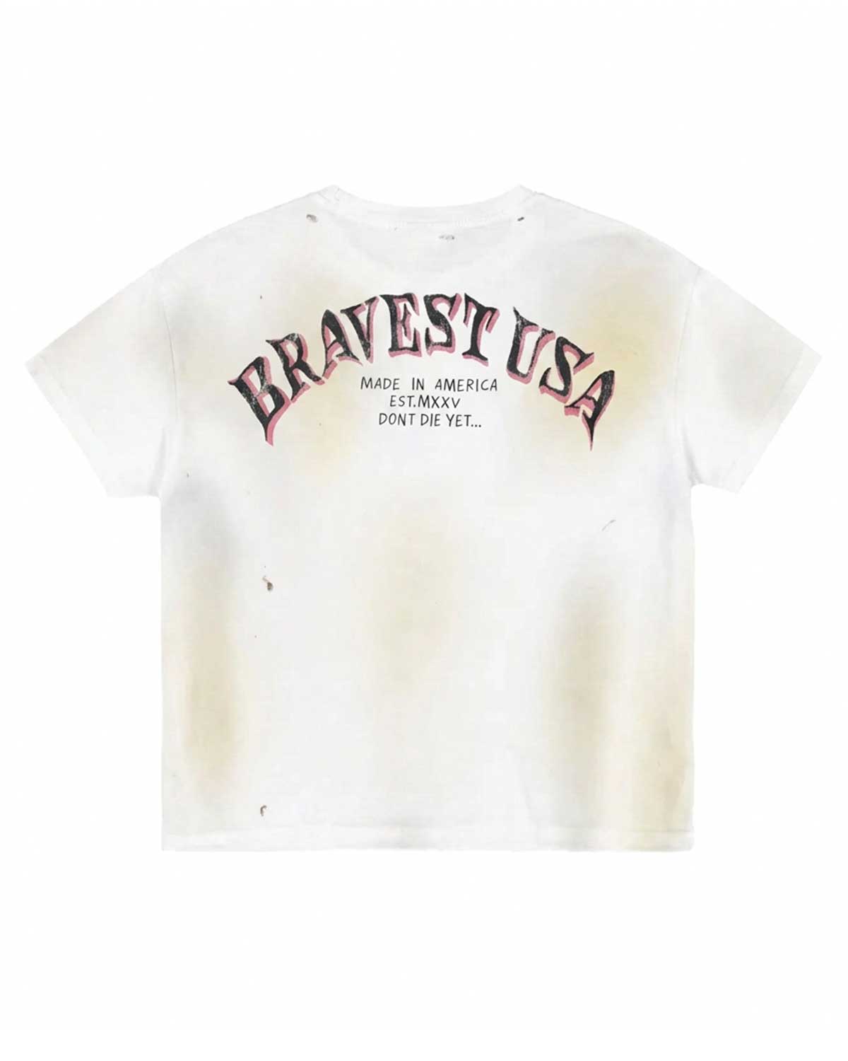 Bravest Studios Crest Tee White
