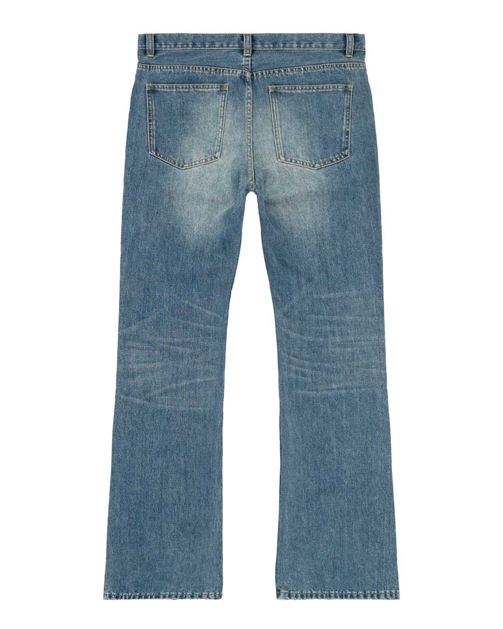 Bravest Studios Flare Denim Pants Blue