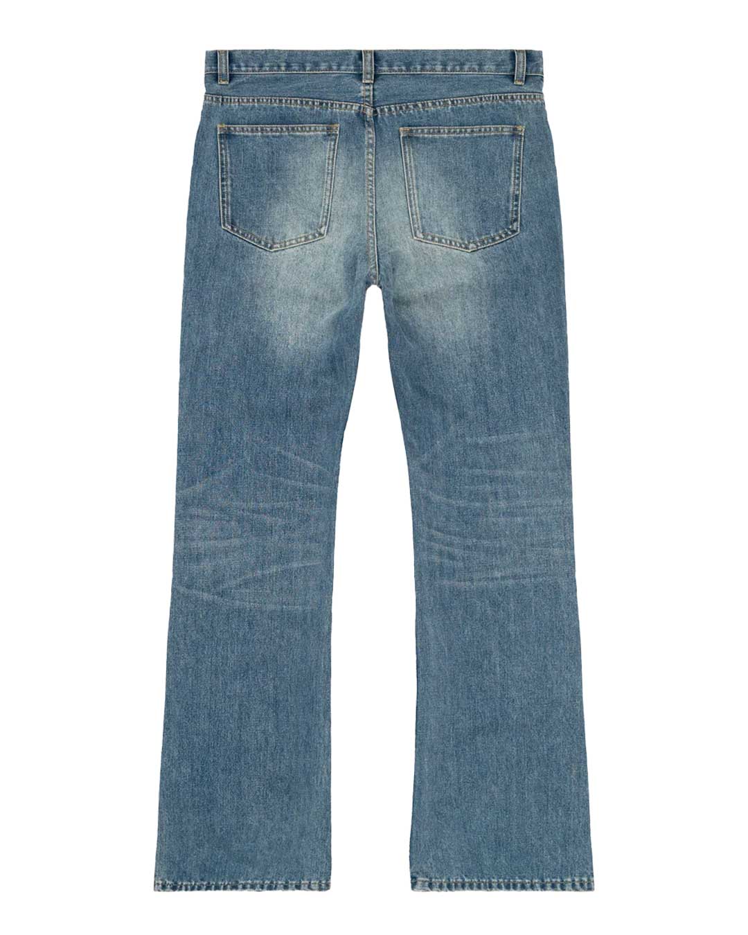 Bravest Studios Flare Denim Pants Blue
