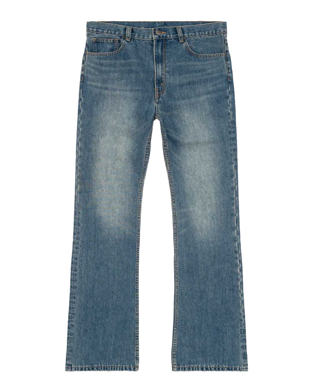 Bravest Studios Flare Denim Pants Blue