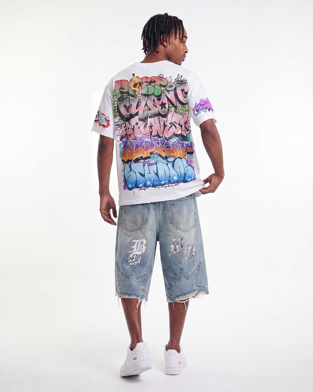 Bravest Studios Graf Tee White