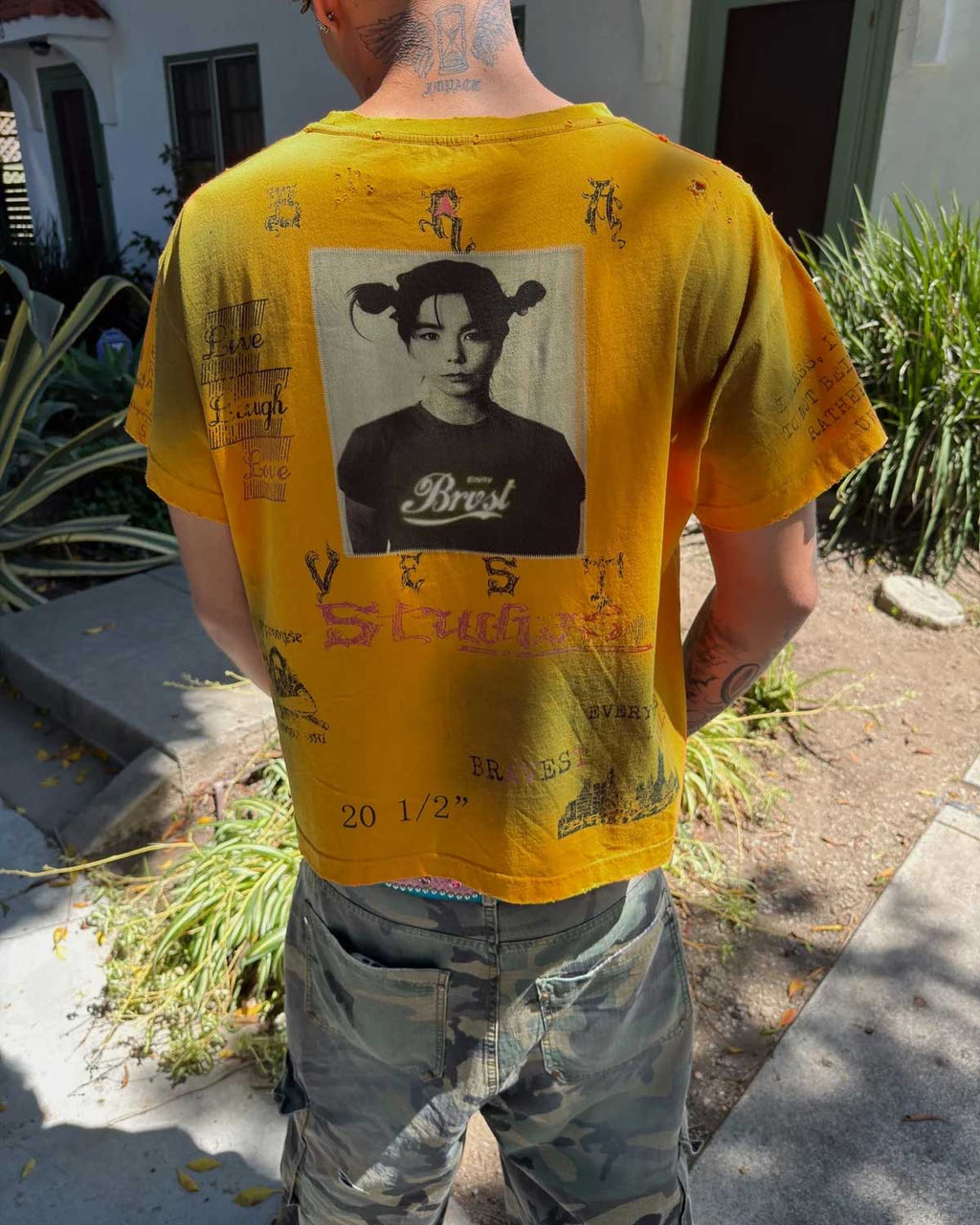 Bravest Studios Heirloom Tee Yellow