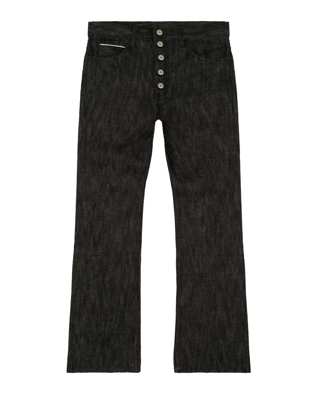 Bravest Studios Raw Flare Denim Black