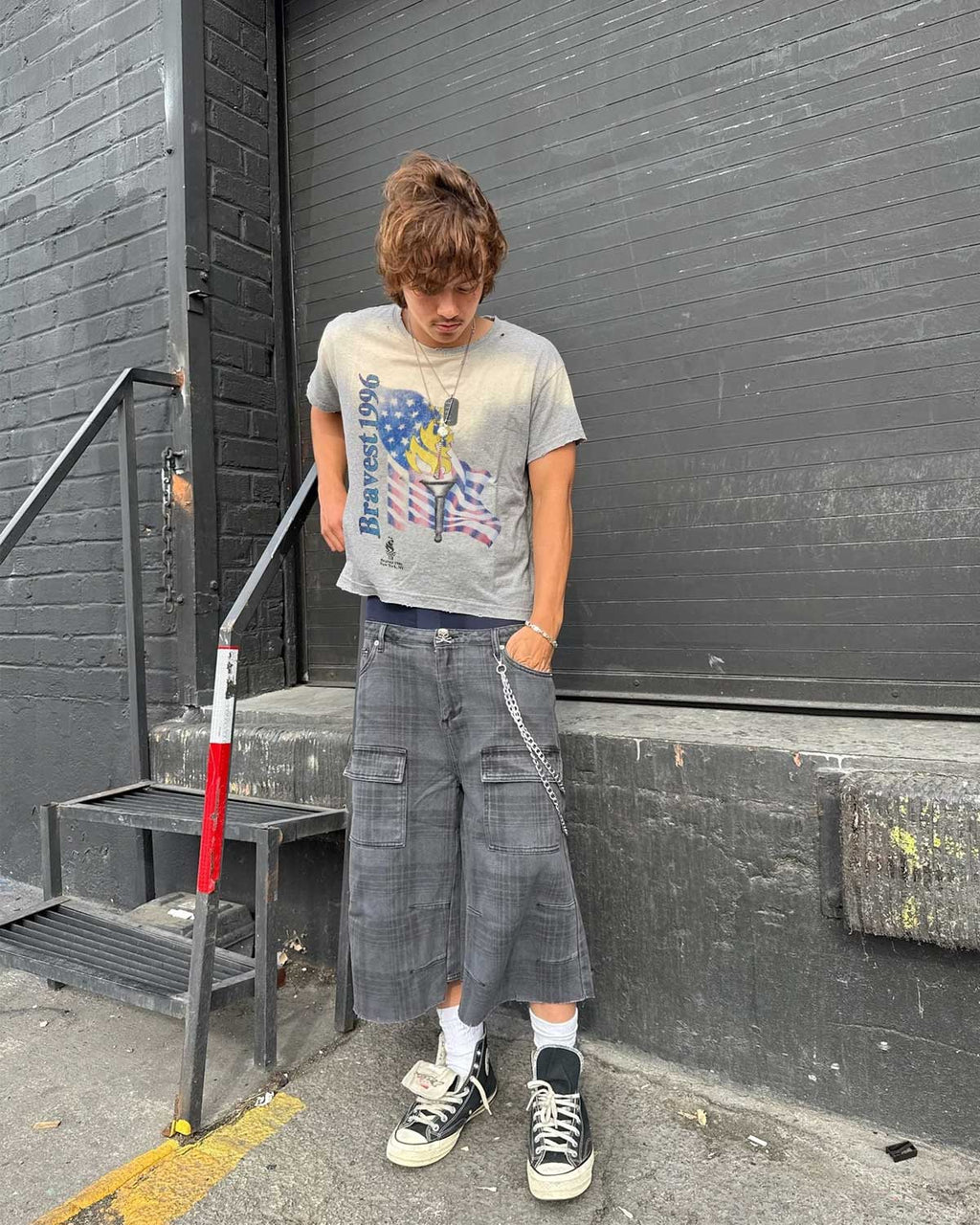 Bravest Studios Torch Tee Grey