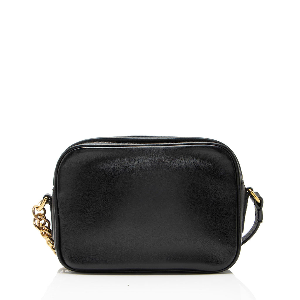 Burberry Leather Link Camera Bag - Black