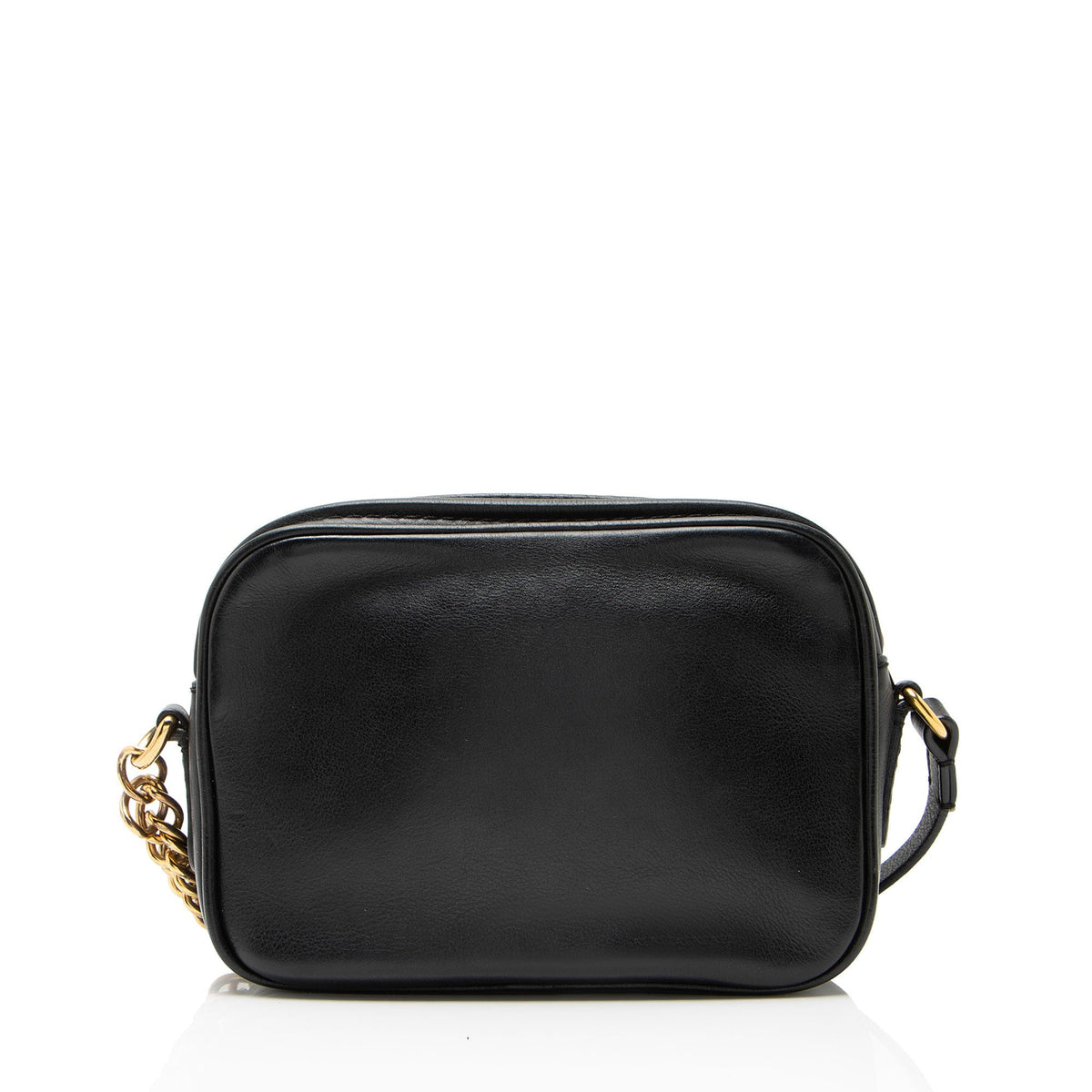 Burberry Leather Link Camera Bag - Black