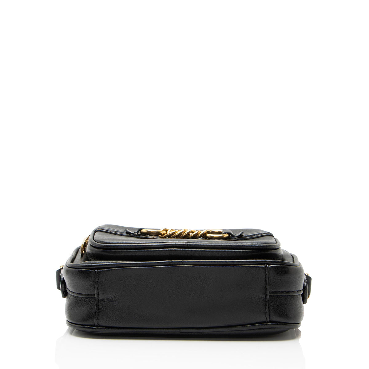 Burberry Leather Link Camera Bag - Black