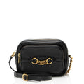 Burberry Leather Link Camera Bag - Black