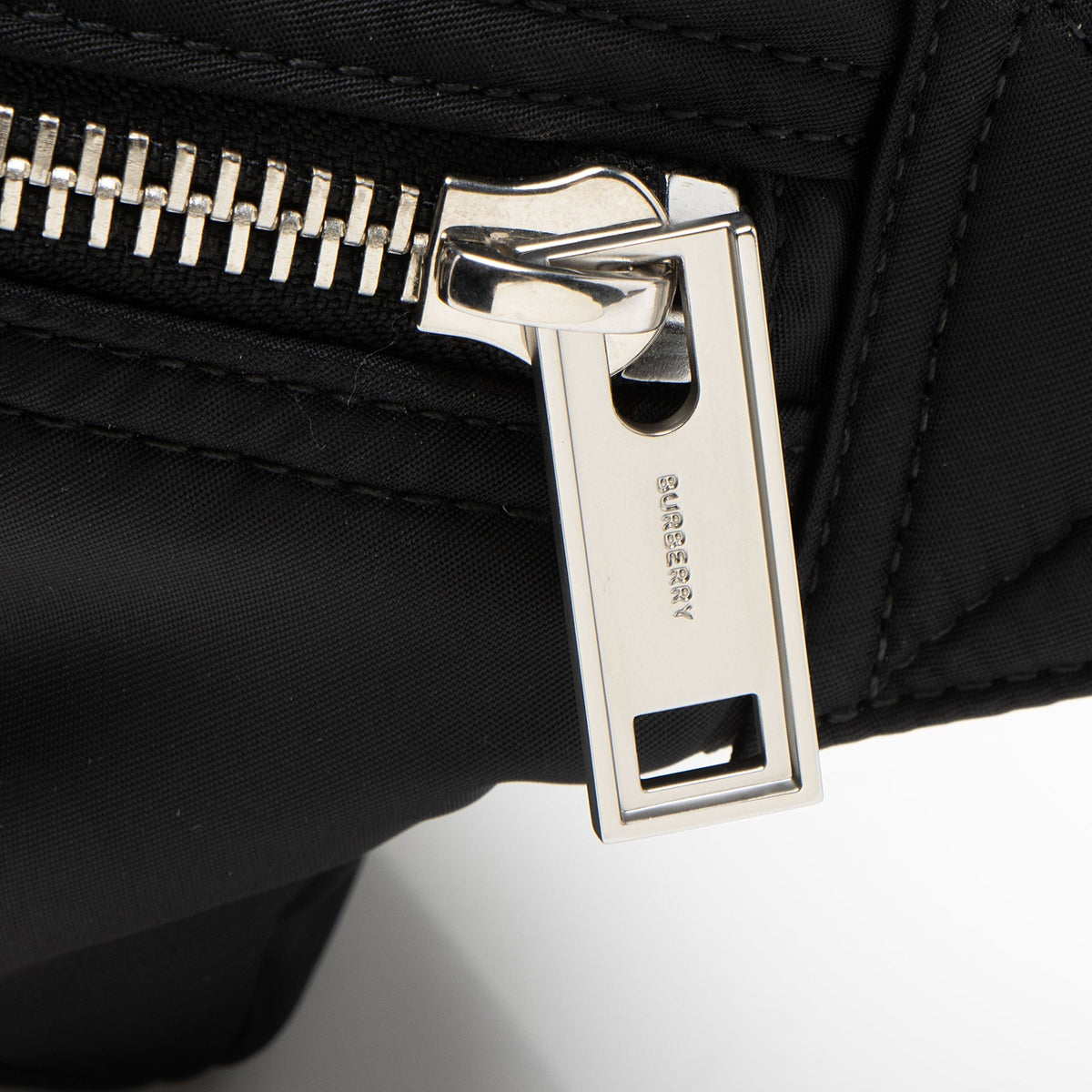 Burberry Nylon Logo Sonny Medium Belt Bag - Black