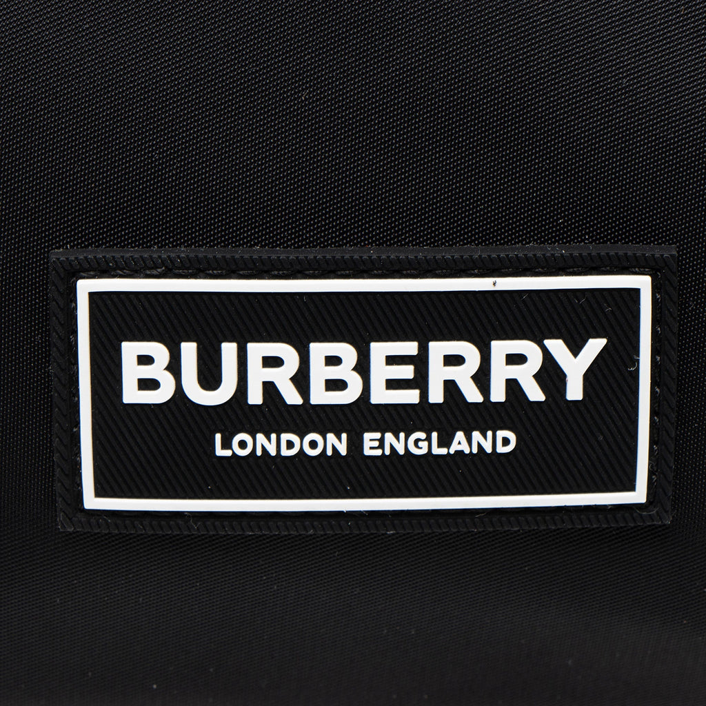 Burberry Nylon Logo Sonny Medium Belt Bag - Black