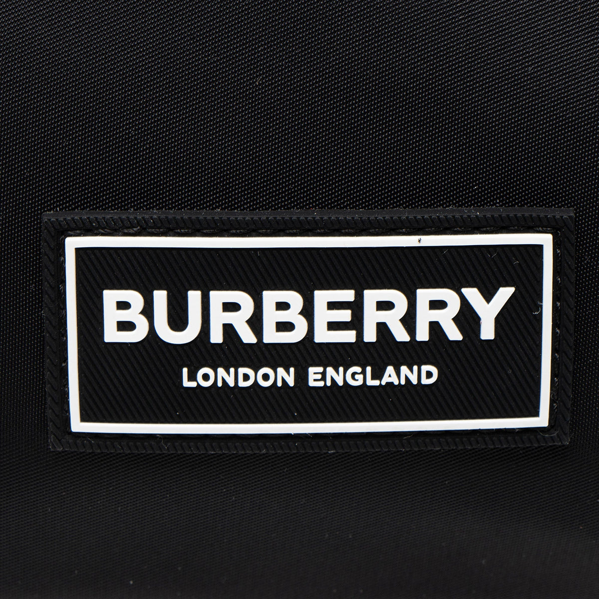 Burberry Nylon Logo Sonny Medium Belt Bag - Black