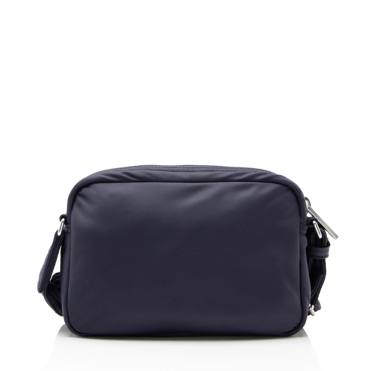 Burberry Nylon Logo Zip Messenger - Blue