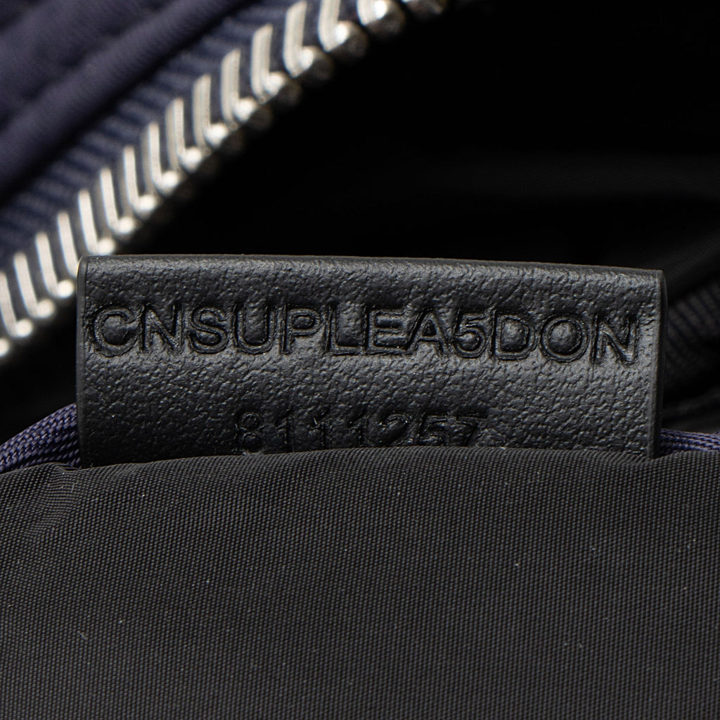 Burberry Nylon Logo Zip Messenger - Blue