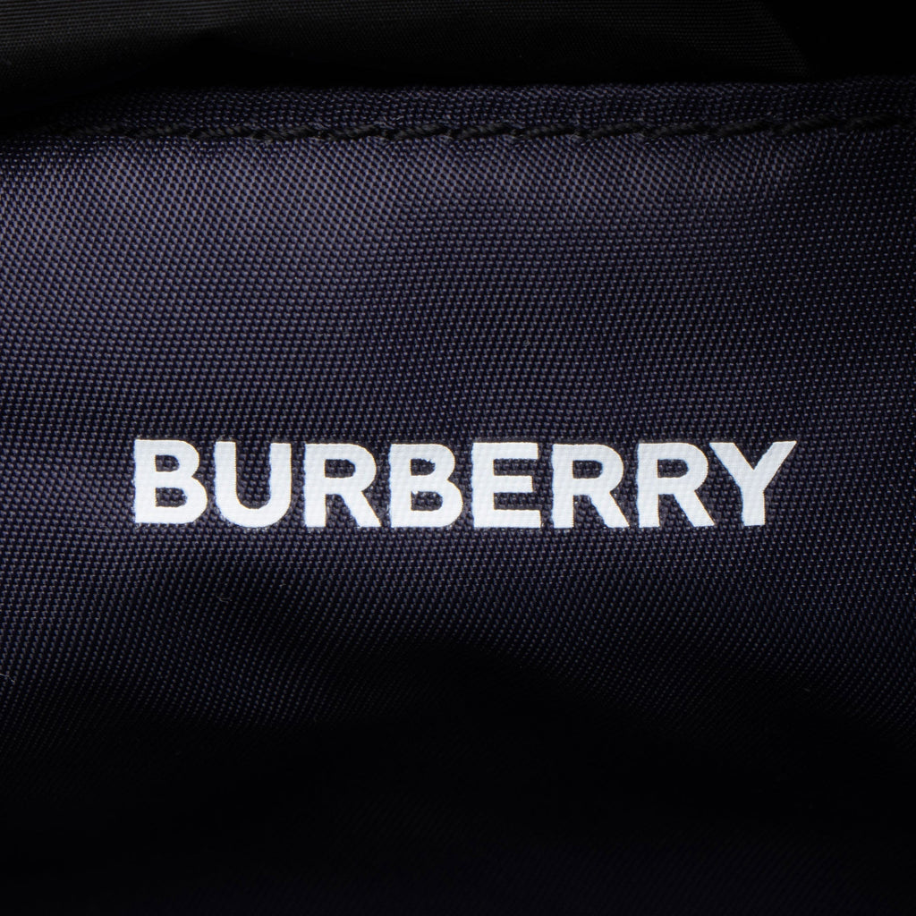 Burberry Nylon Logo Zip Messenger - Blue