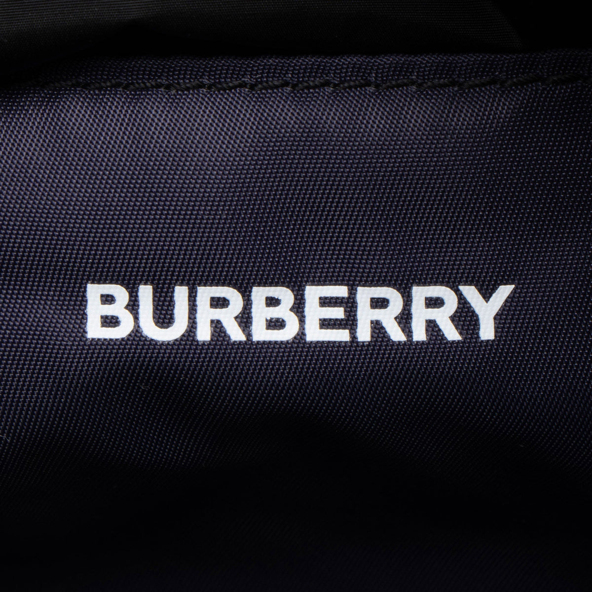 Burberry Nylon Logo Zip Messenger - Blue