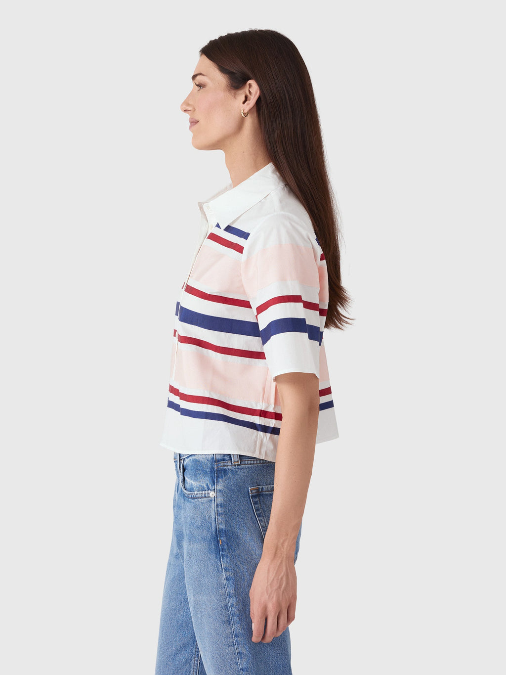 Rosie Assoulin Women's Ribbon Rugby Top