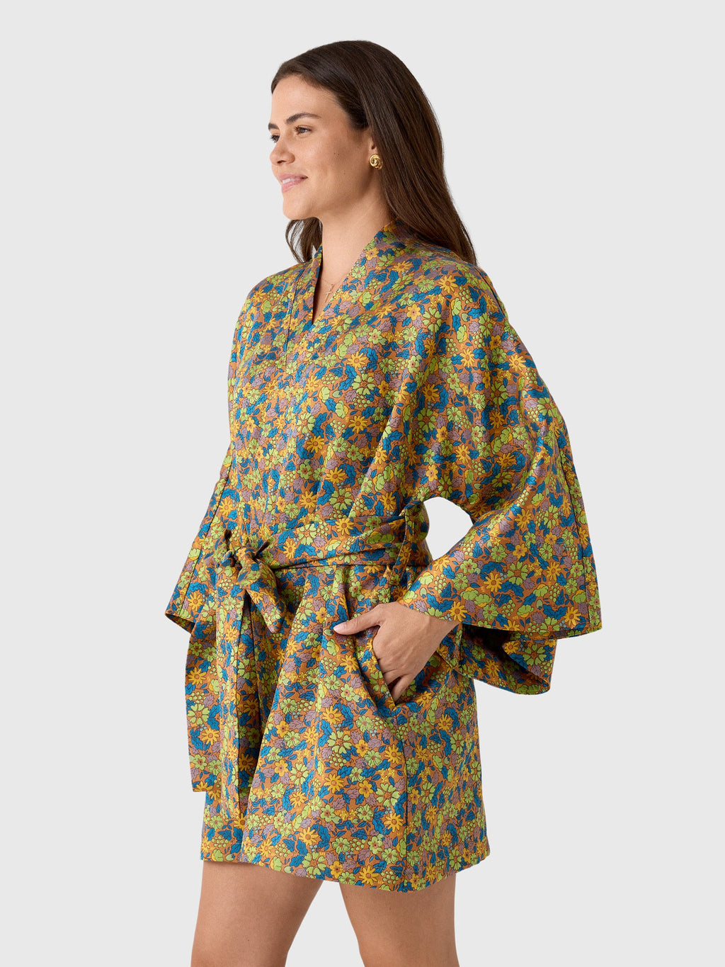 La Vie Women's Mini Wrap Dress