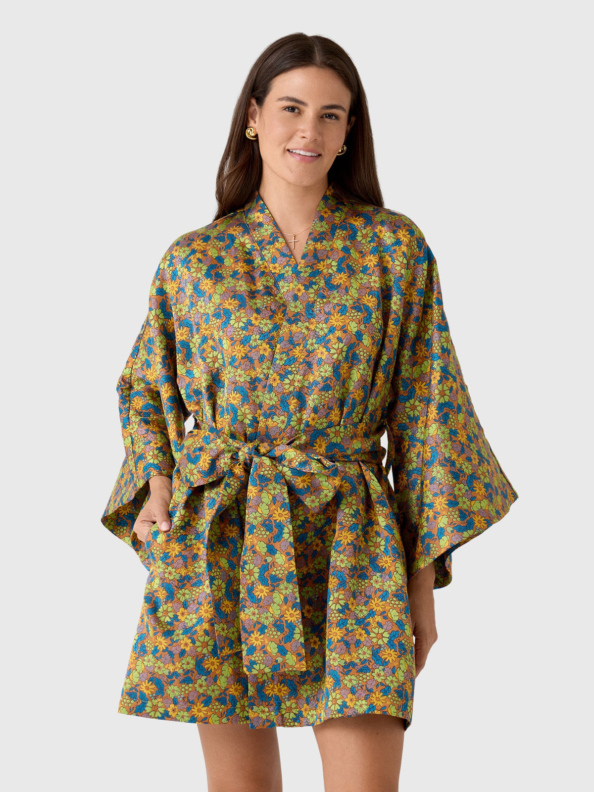La Vie Women's Mini Wrap Dress