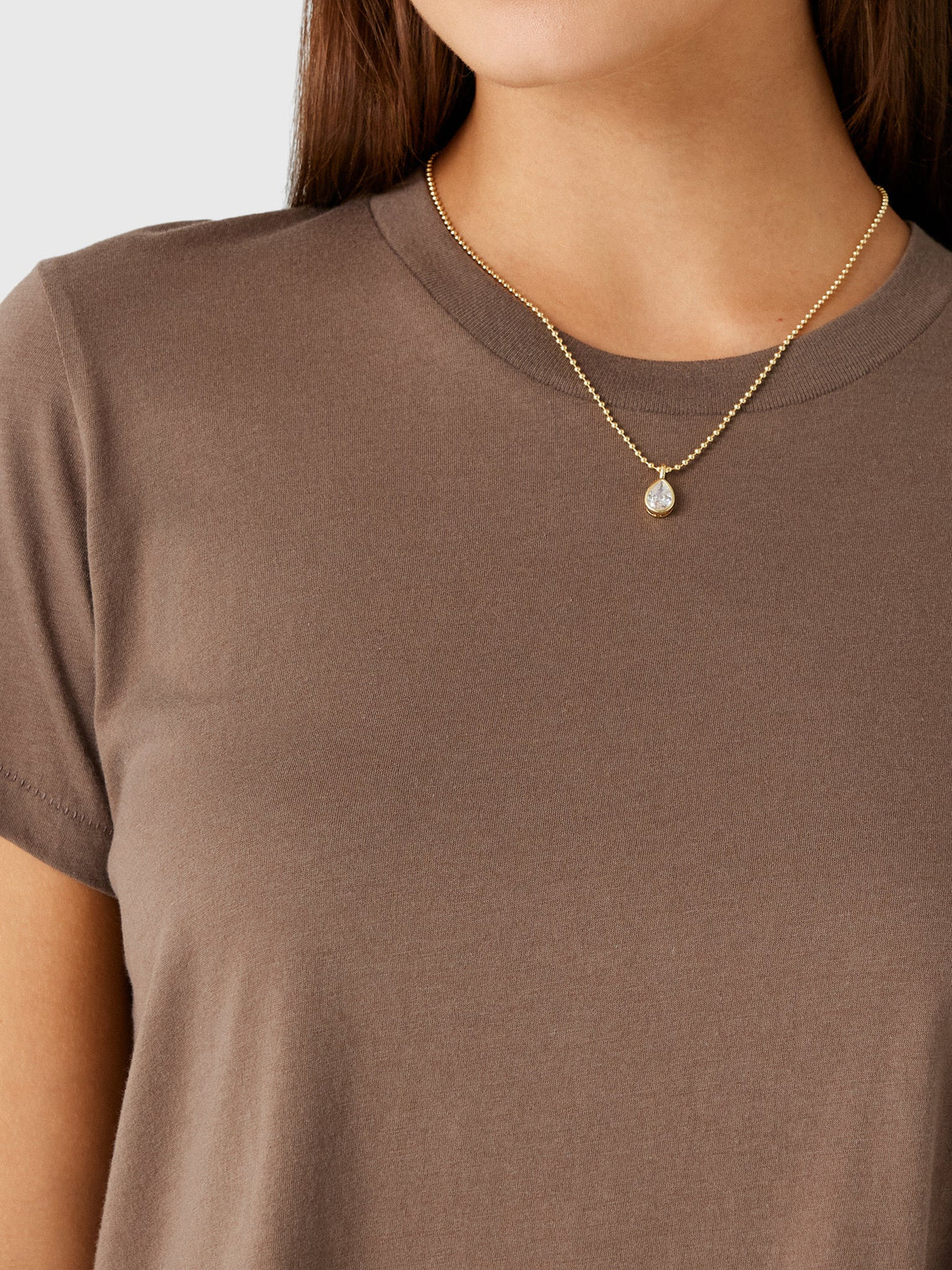 Eterne Women's Short Sleeve Boxy Tee