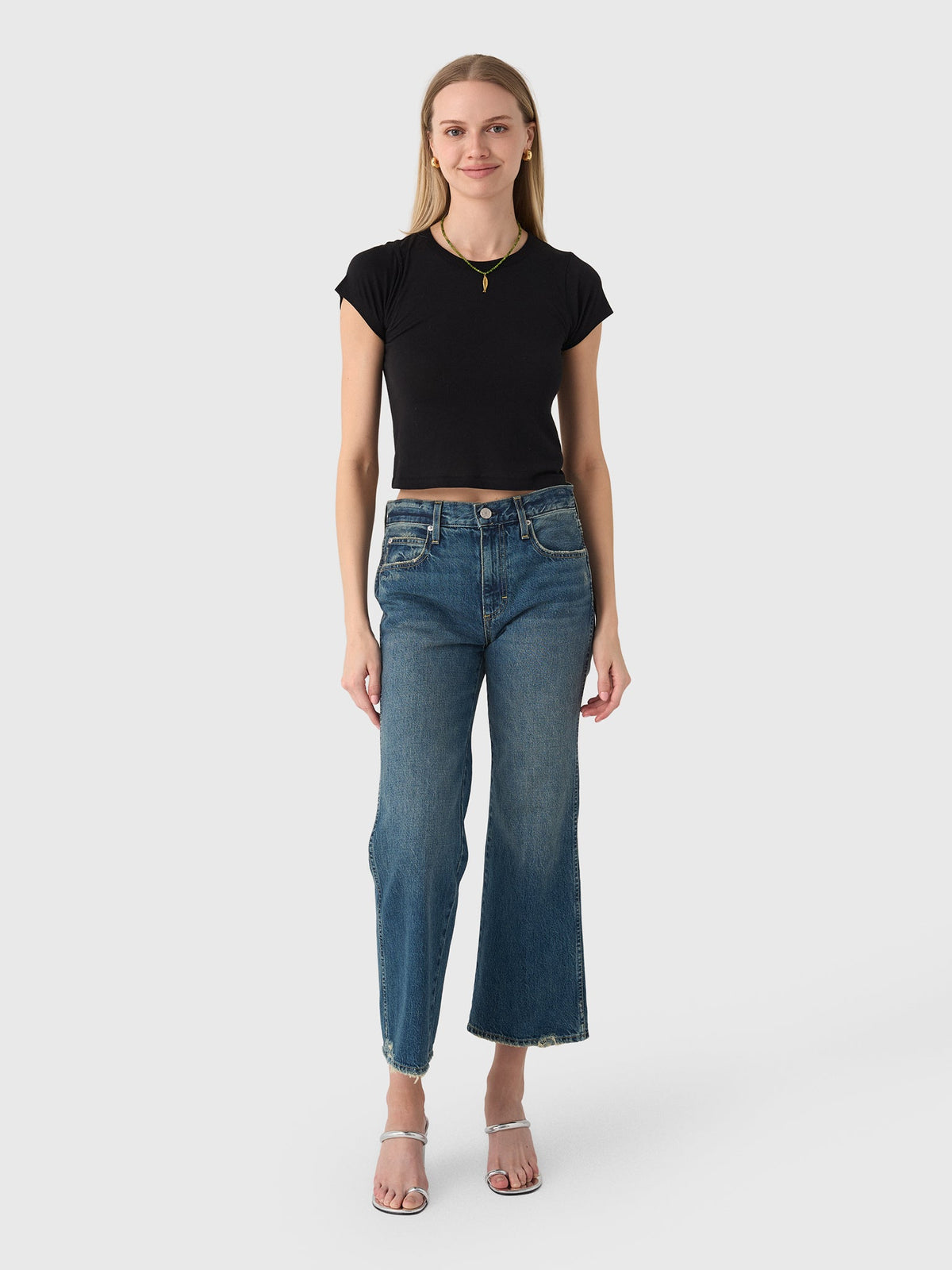 Eterne Women's Short Sleeve Baby Tee
